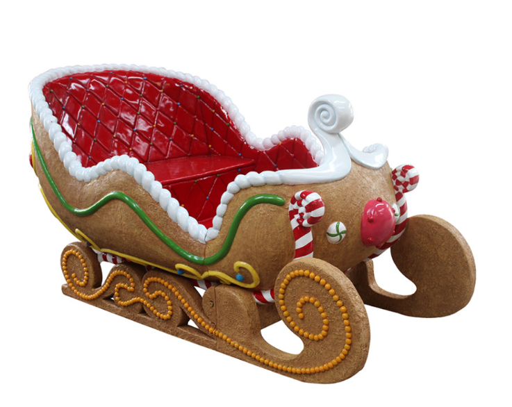 GINGERBREAD SLEIGH JR S-221