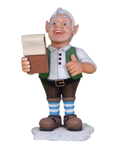 BERNY ELF WITH BOOK JR S-018