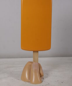 ORANGE ICE CREAM POPSICLE ON BASE - JR 180230